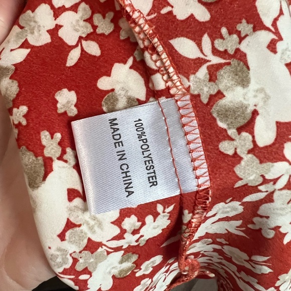 Hello Molly Red Floral Midi Dress - Picture 6 of 7